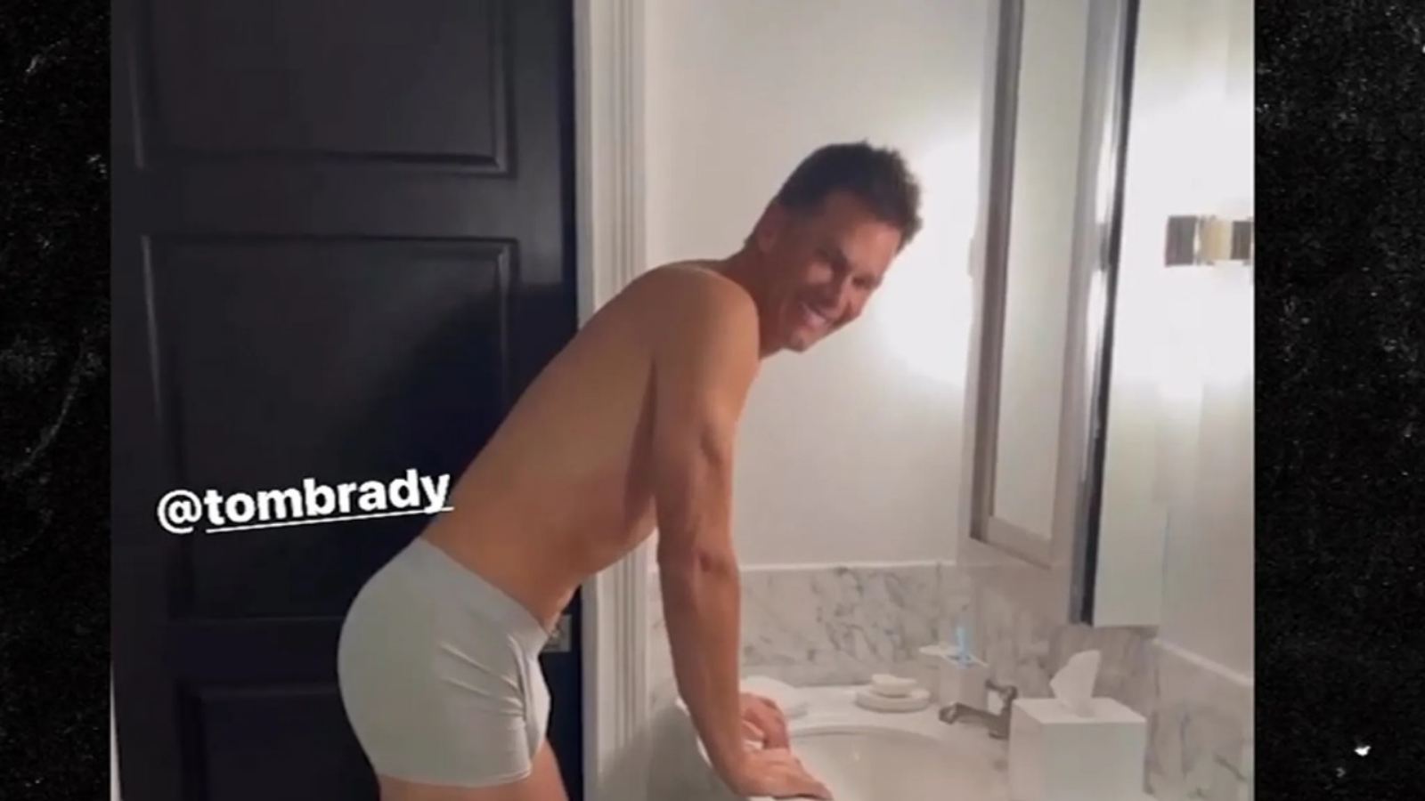 “Return the favor TB”: NFL Twitter goes berserk after Gisele Bundchen posts a video of Tom Brady in nothing but his trunks