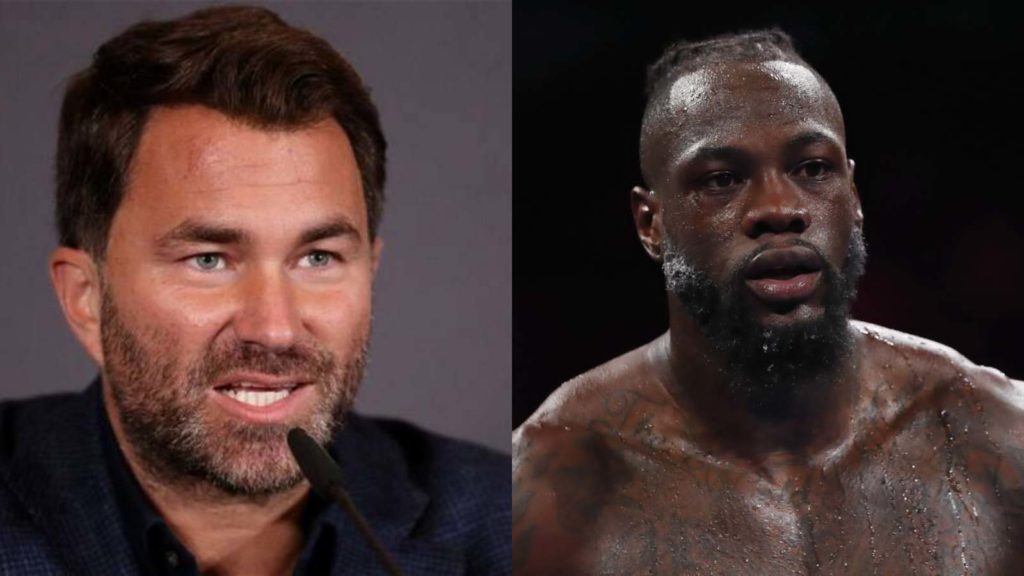 Eddie Hearn on deontay wilder 