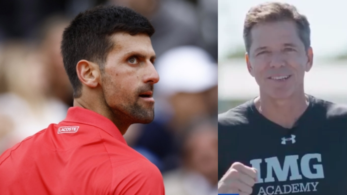 “I think Novak Djokovic is cracking a little bit” Jimmy Arias believes that the Serb is stuck in history and not focusing on the present