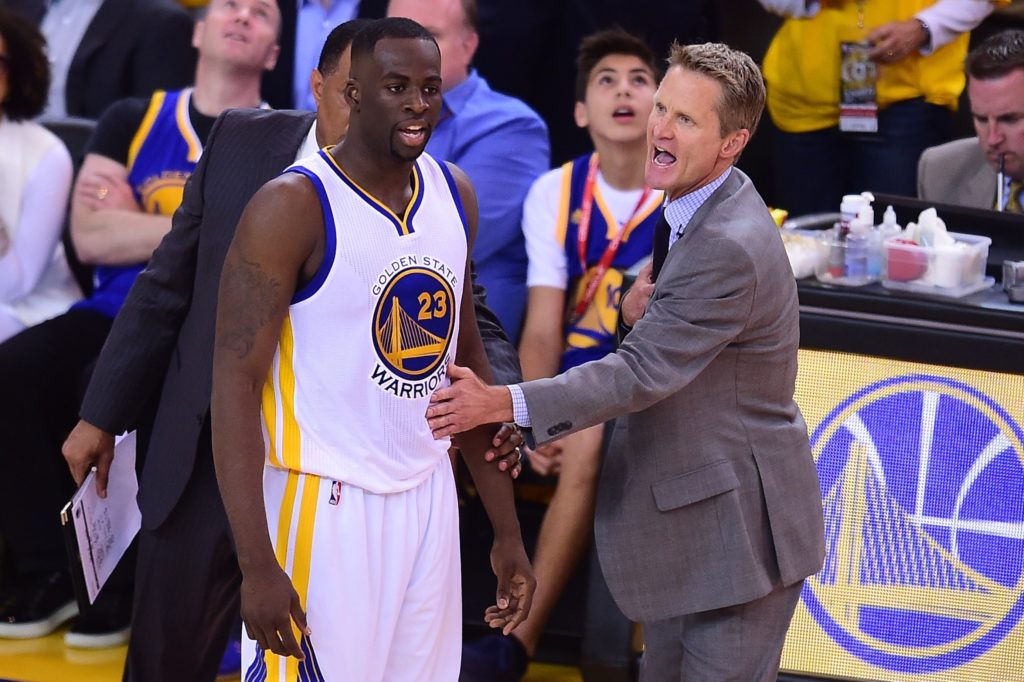 Steve Kerr and Draymond Green