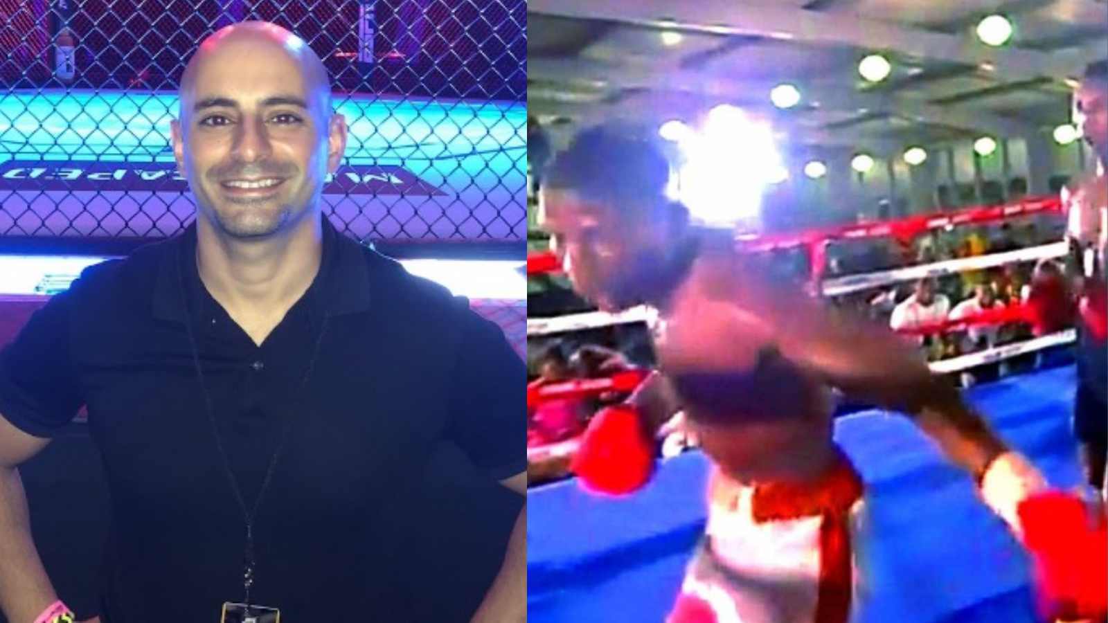 “A brain bleed”- UFC ringside physician reacts to Simiso Buthelezi’s horrifying footage of punching invisible opponents