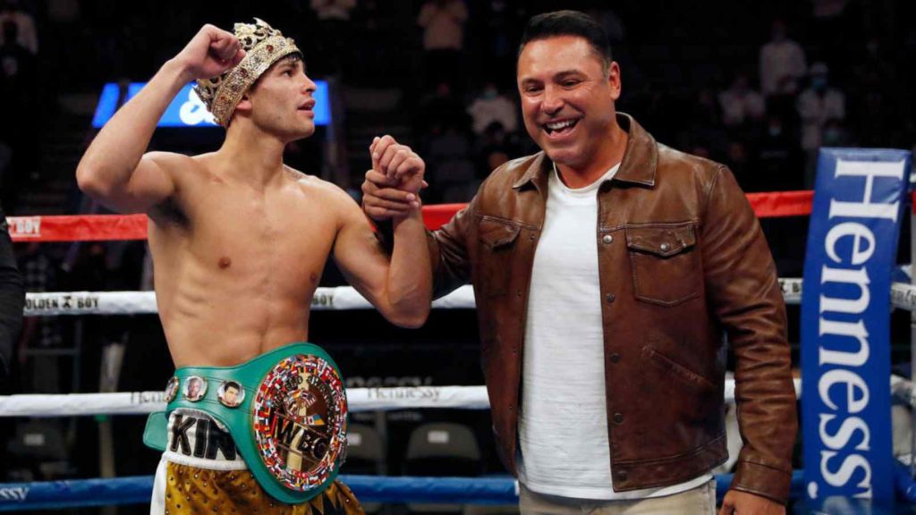 Oscar De La Hoya and Ryan Garcia