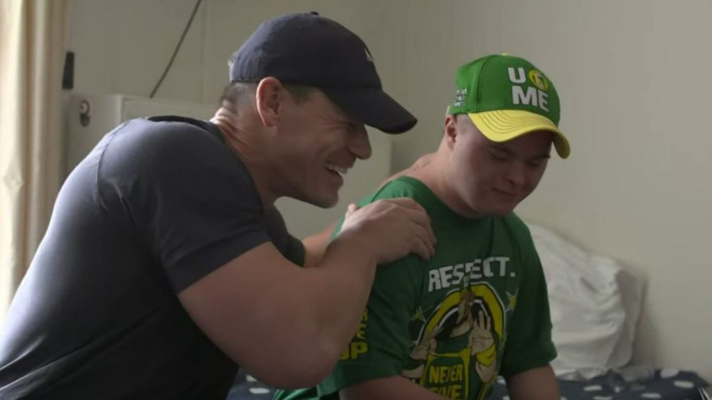 WWE superstar John Cena recently met a disabled young fan who had fled from Ukraine 