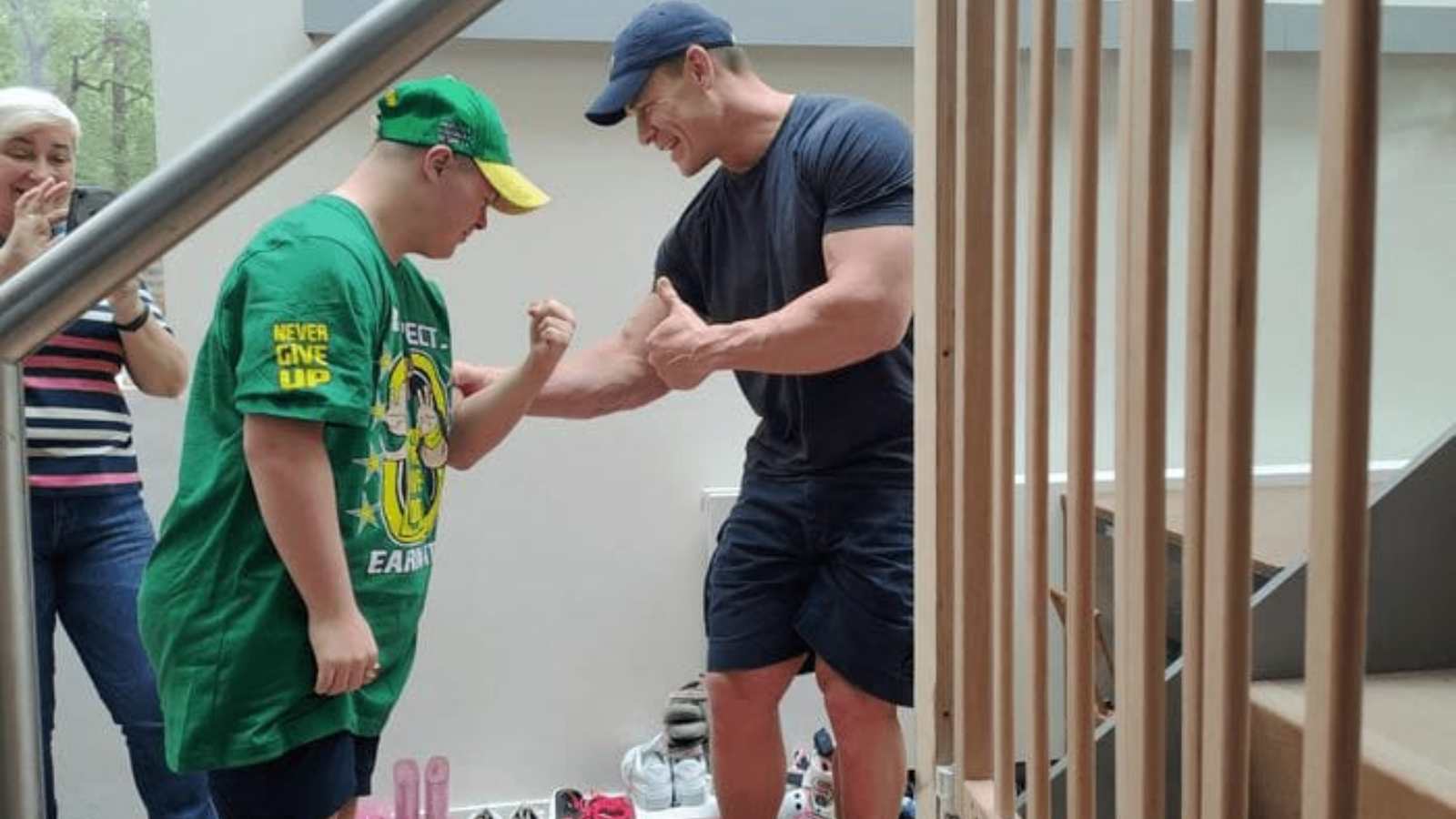 “He puts more in the world than he takes out”; WWE Universe show their respect to John Cena after he meets a disabled fan who had fled from Ukraine