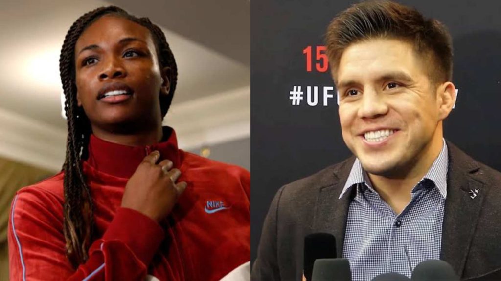 Henry Cejudo And Claressa Shields training together