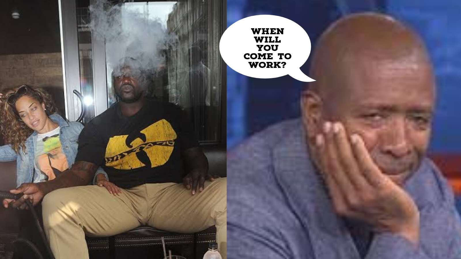 “Shaq created a HOOKAH LOUNGE inside the studio” Kenny Smith revealed Shaquille O’Neal’s unprofessional behavior during early days on NBA on TNT set