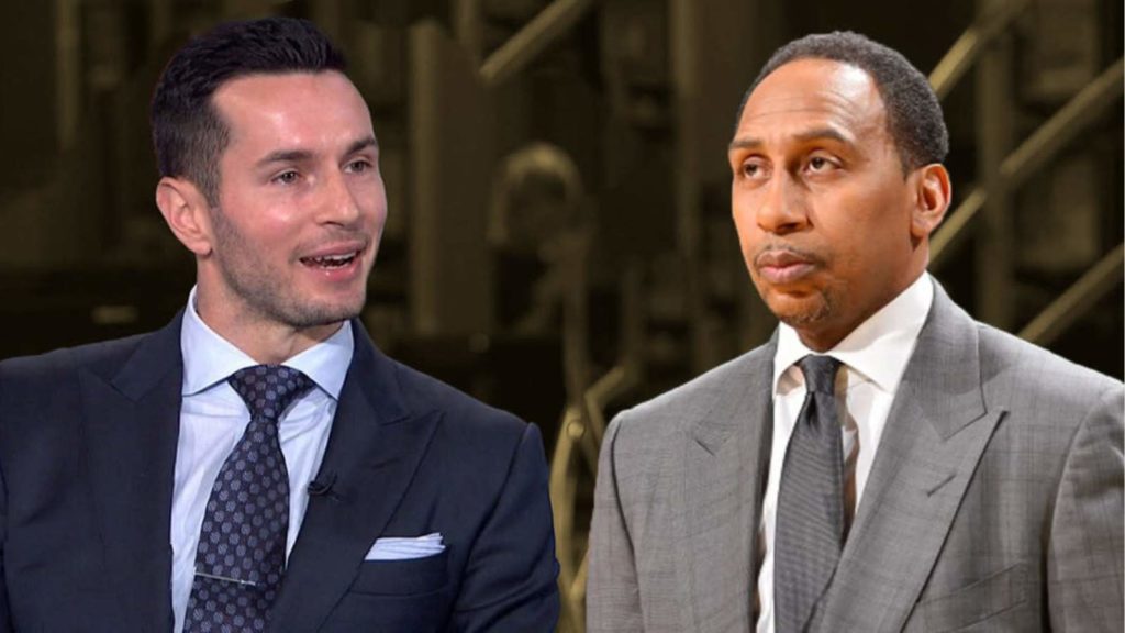 JJ Redick and Stephen A. Smith