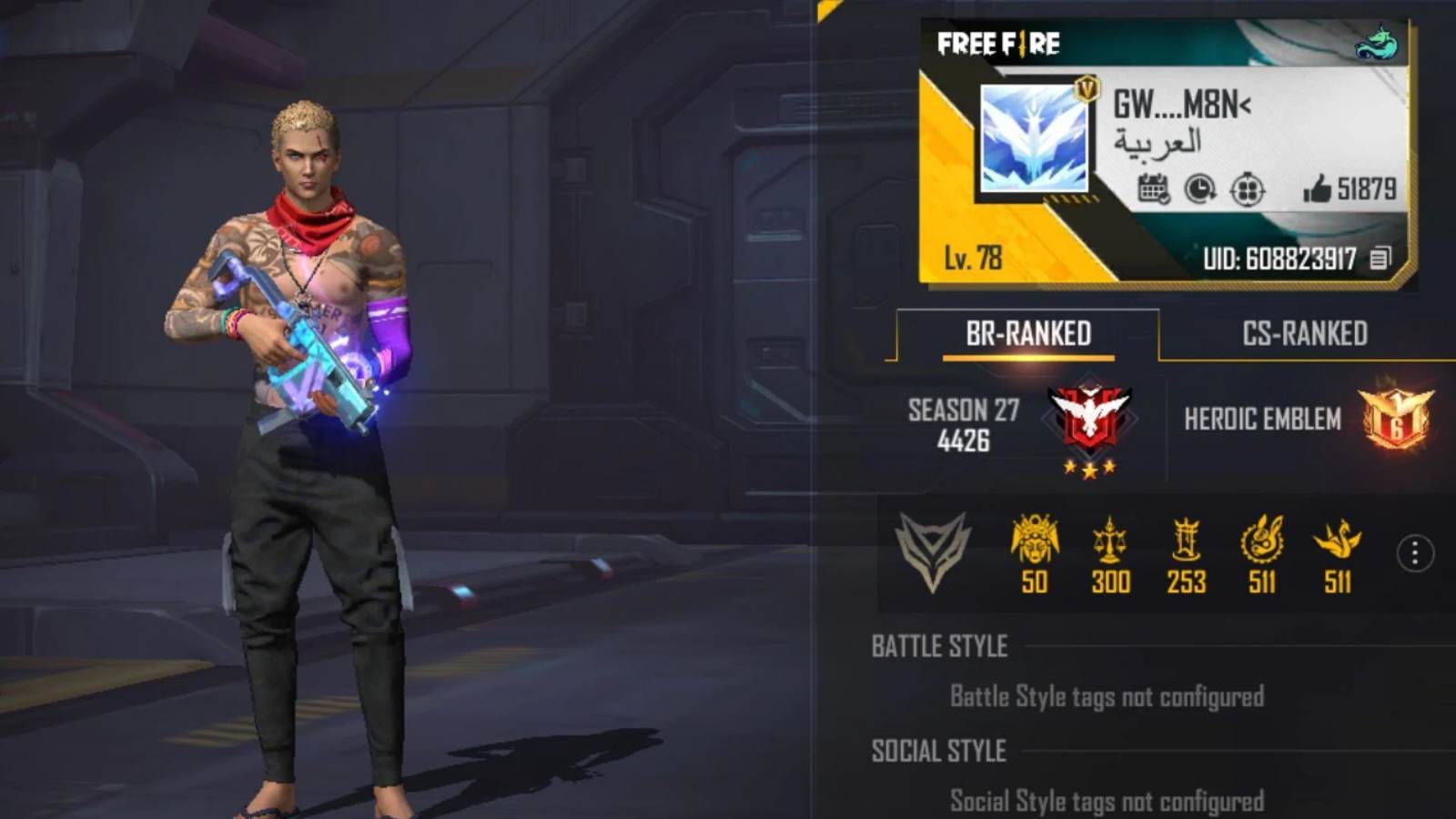 M8N Free Fire MAX ID, Stats, K/D Ratio, YouTube Channel, Monthly Earnings, And More For June 2022