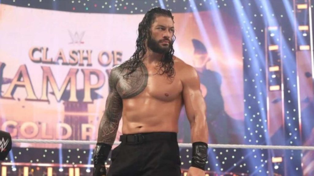 Roman reigns in the ring