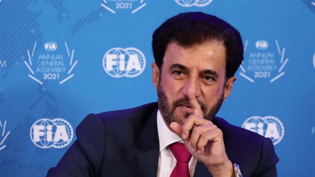 FIA President Mohammed Ben Sulayem