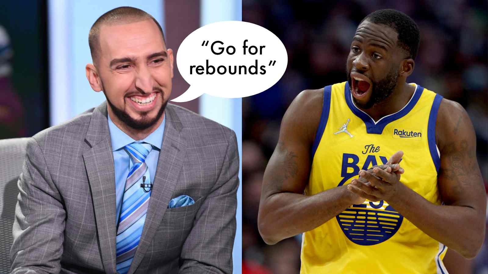 “Showed more fights against reporter than on the glass vs Celtics” Nick Wright takes a dig at Draymond Green for unnecessary aggression in the  post-game interview