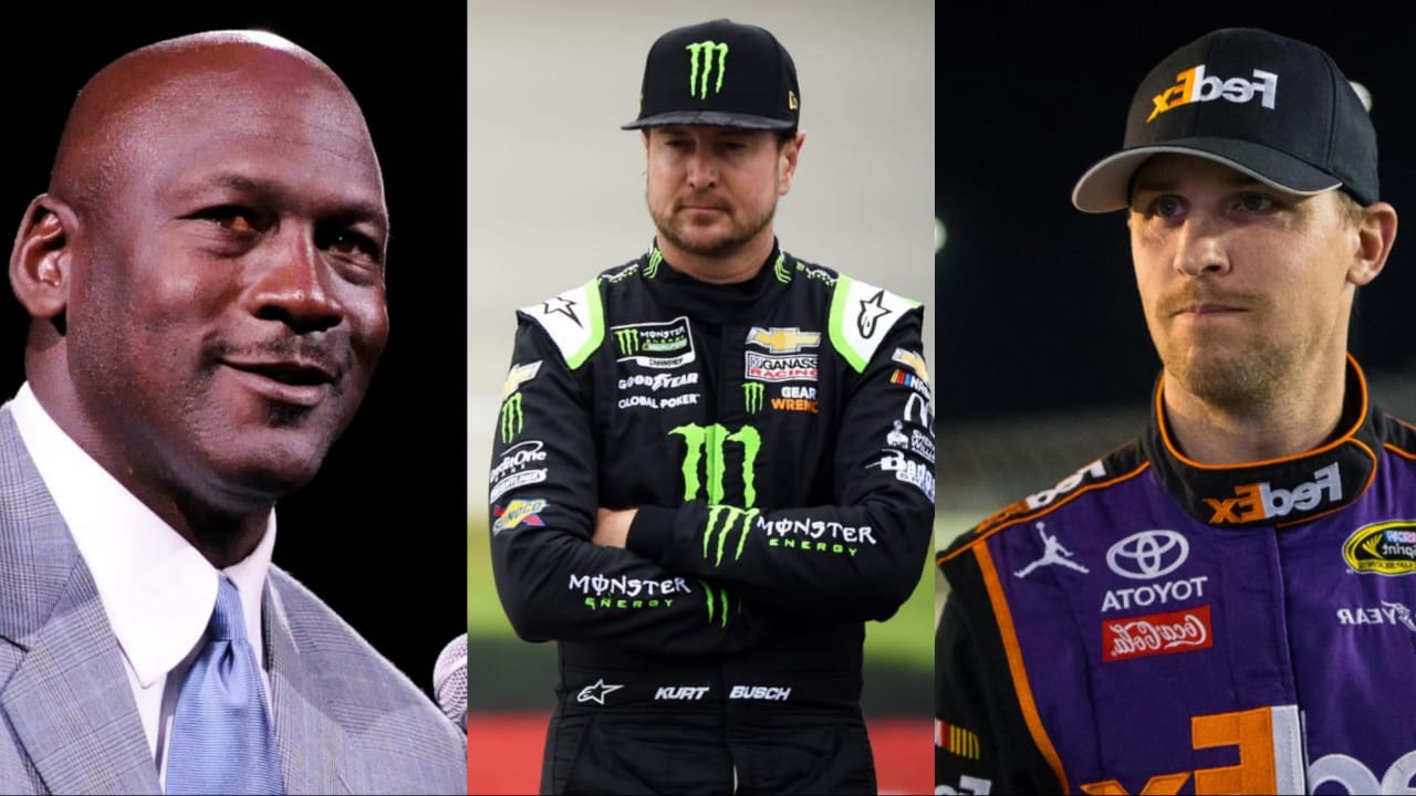 ‘With MJ it’s fun. Denny is such an analytical guy,’ Kurt Busch lists out the difference between 23X1 owners Michael Jordon and Denny Hamlin in terms of their ownership roles within the team  