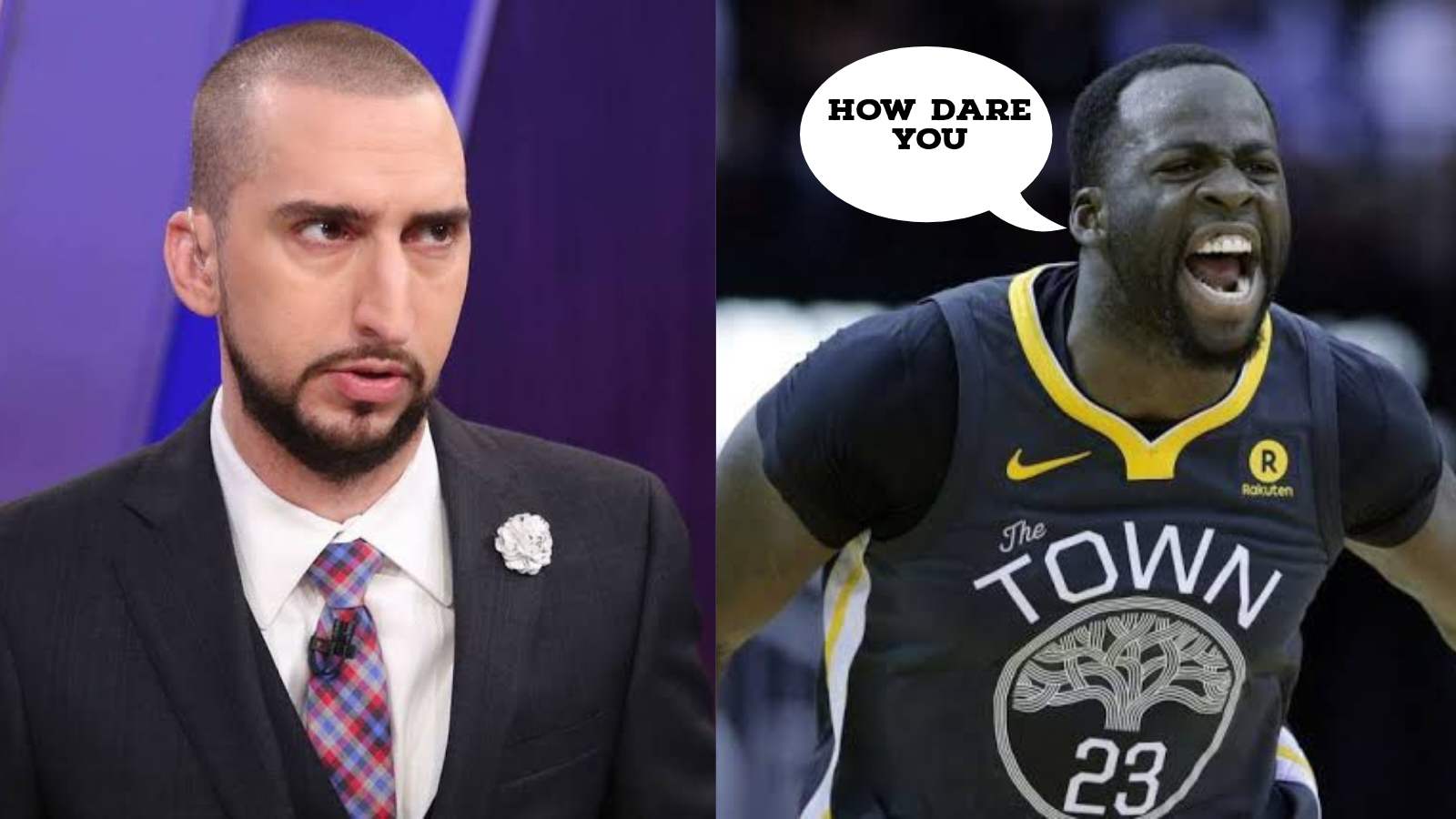 “He just said Draymond Green’s son is ugly as hell” NBA Twitter erupts in anger over Nick Wright’s poorly written tweet 