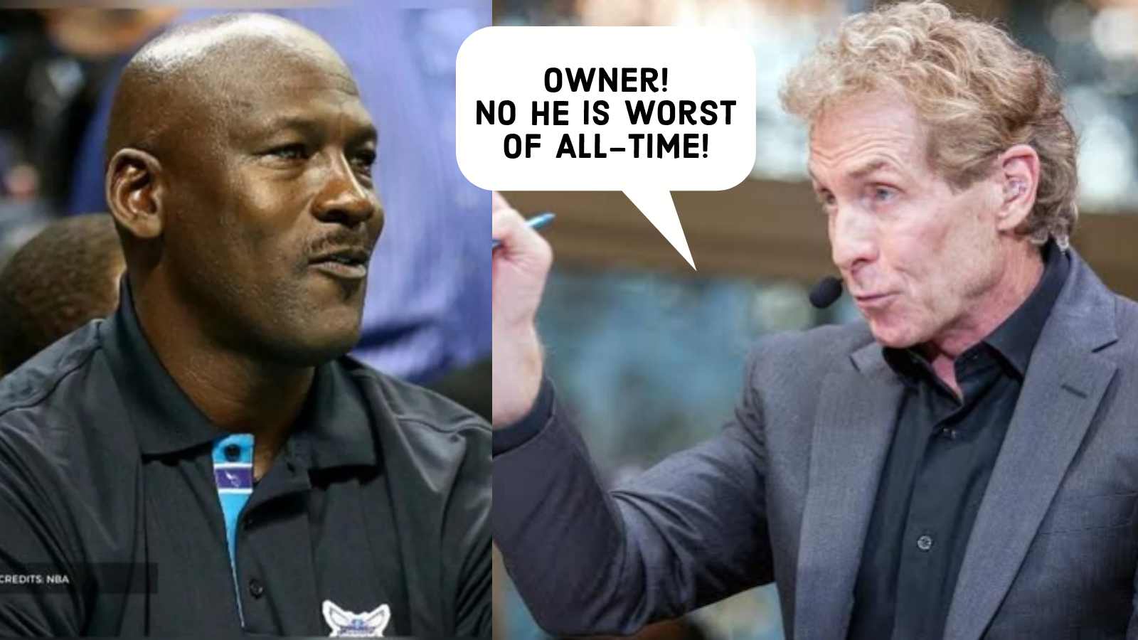 “We’re going to have call this MJ as the WOAT” Skip Bayless regards Michael Jordan as the worst operator of an NBA franchise