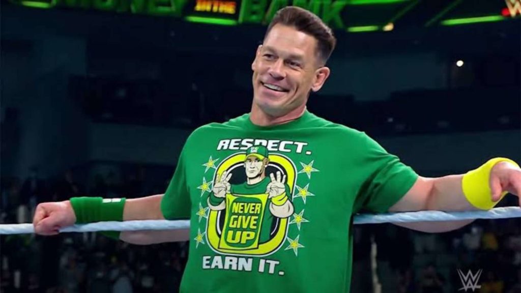 john cena in the ring