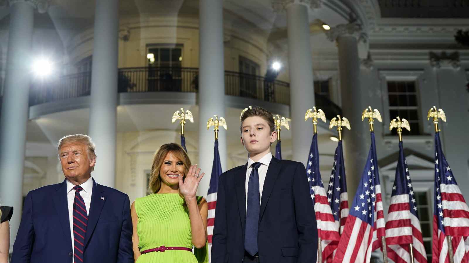 WATCH: Donald Trump’s son Barron Trump ‘Ballin’ showcases his amazing football skills and silky first touch