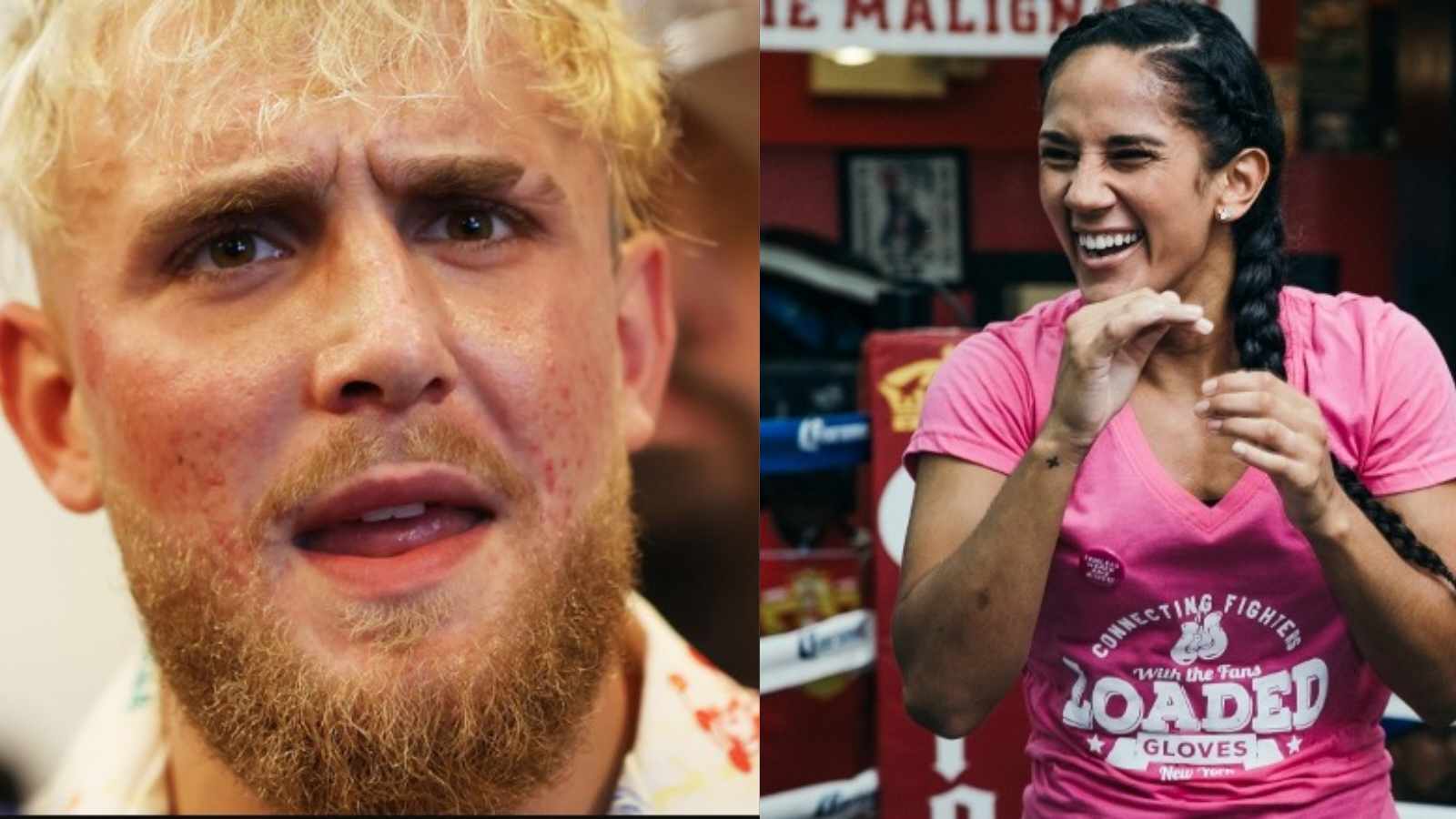 “She’s an actual Boxer” Fans troll, Jake Paul, for releasing an opponent-less poster featuring Amanda Serrano