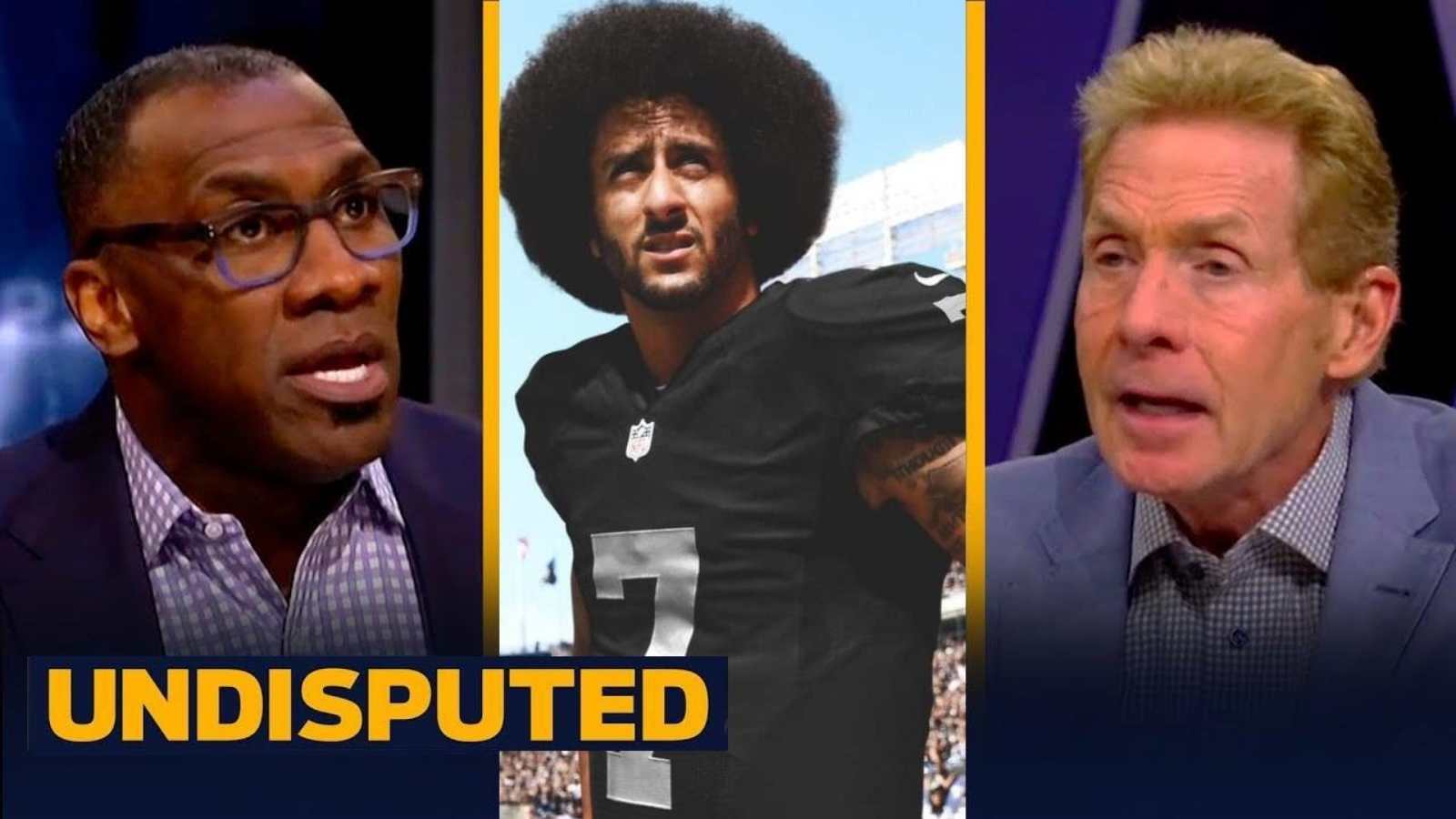 Skip Bayless and Shannon Sharpe are confident that ‘this’ is what the future looks like for Colin Kaepernick in the NFL