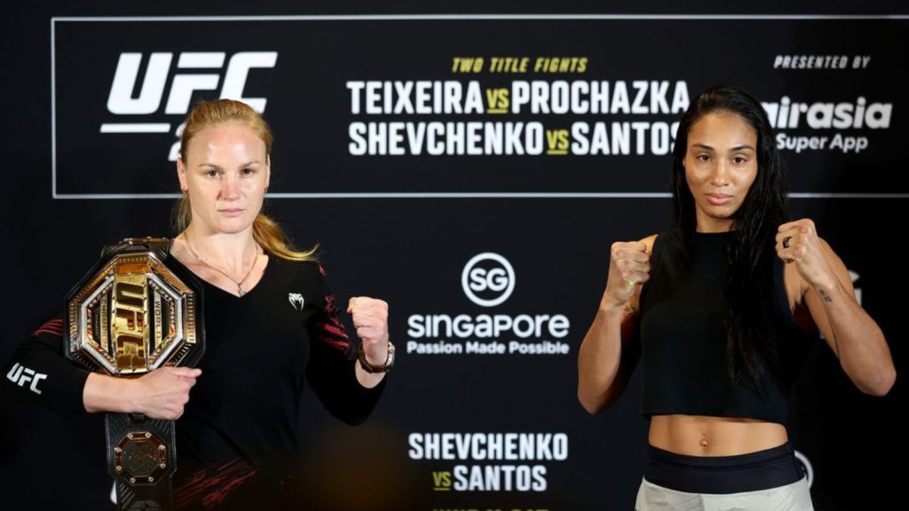 Valentina Shevchenko vs Taila Santos