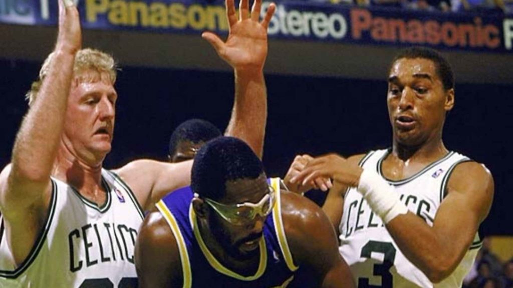 James Worthy vs The Celtics in 1988