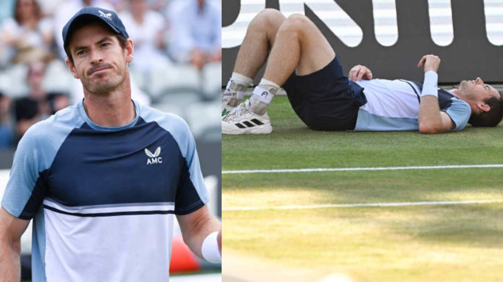 Andy Murray ruled out of the Queen’s Club  Championships after suffering from an abdominal injury in the Stuttgart Open Final, doubtful for Wimbledon