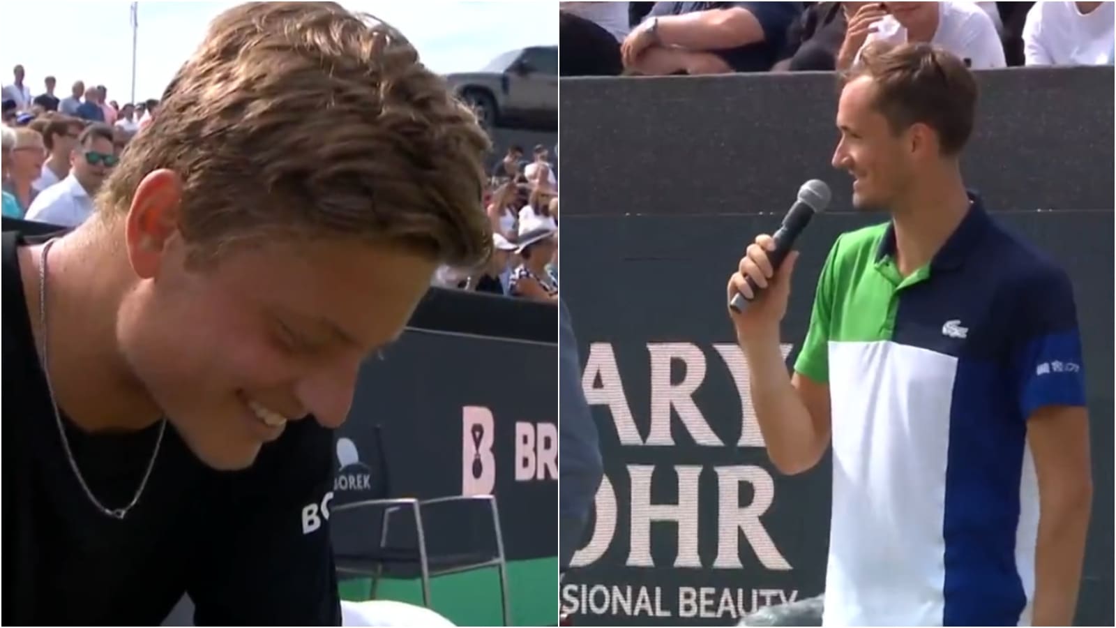 WATCH: “You destroyed the World number 2” Daniil Medvedev’s hilarious response upon losing to World No. 205 Tim van Rijthoven