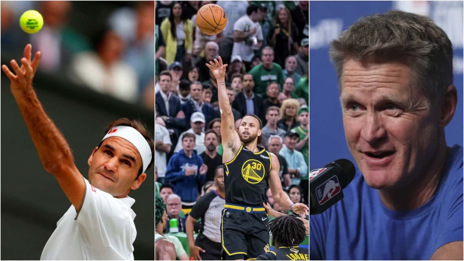 “Roger Federer and Steph Curry are very similar” Warriors’ coach Steve Kerr shares a story when the Swiss Maestro inspired the whole team