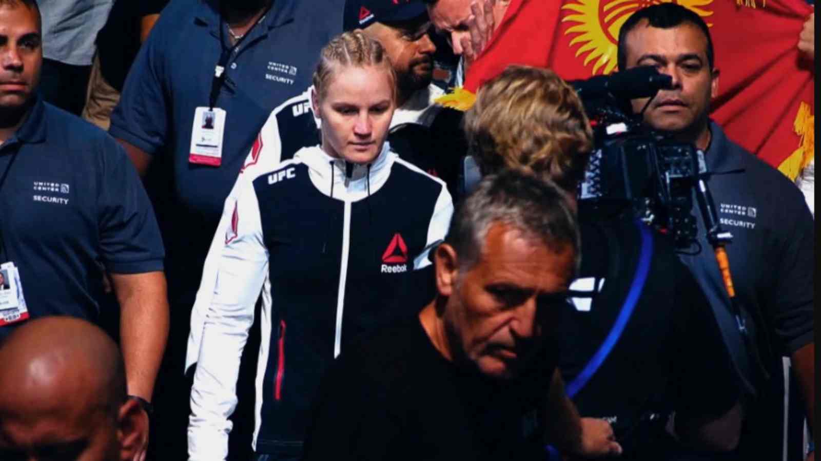 WATCH: Valentina Shevchenko’s POV from the tunnel to the cage during intense walkout at UFC 275