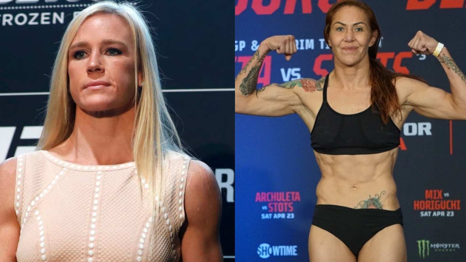 “Congratulations”- Cris Cyborg wishes Holly Holm for being inducted into the boxing Hall of Fame induction