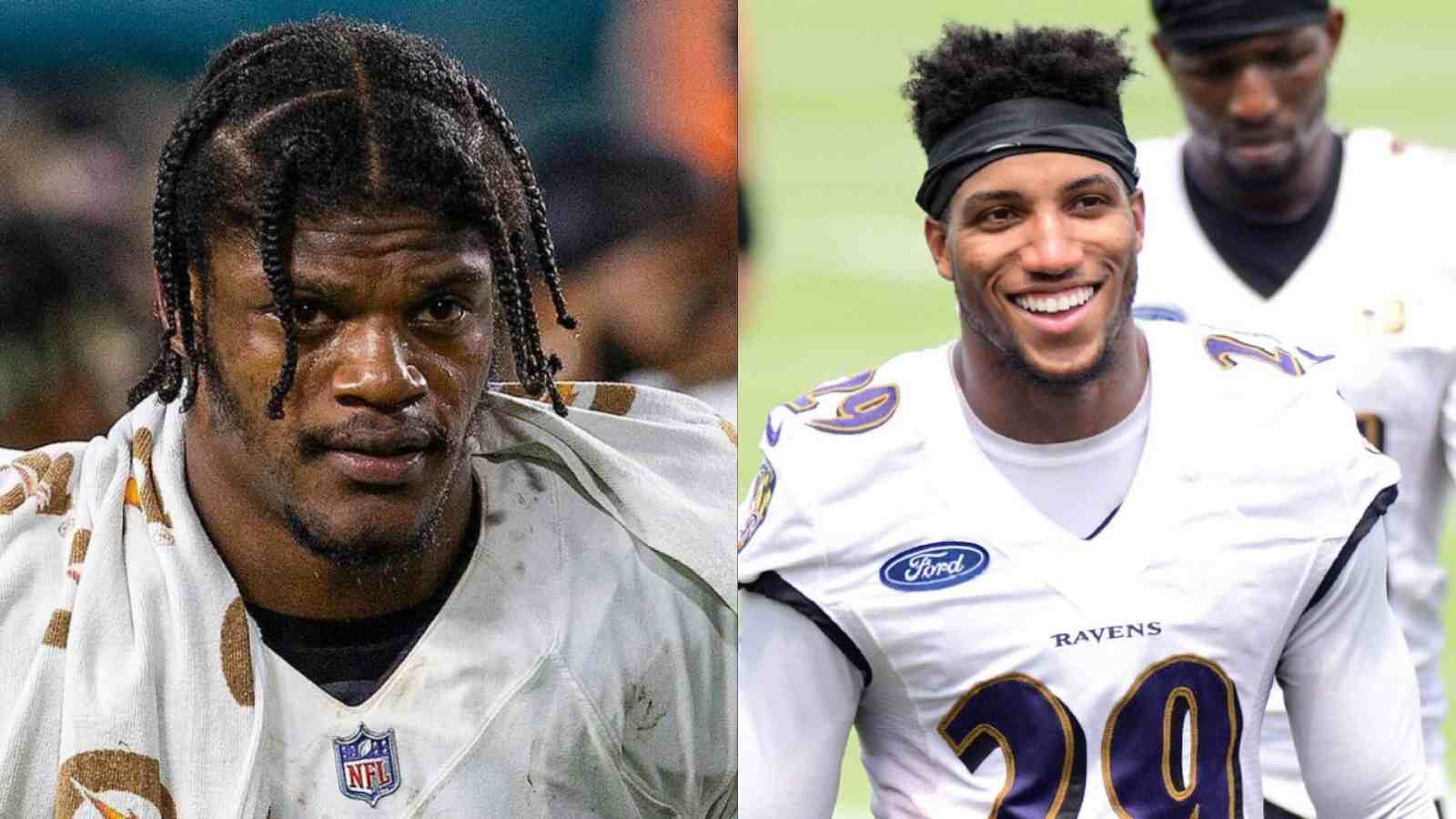 “Lamar Jackson is unpredictable,” Twitter Reacts to Marlon Humphrey’s video hinting at QB’s future in the NFL