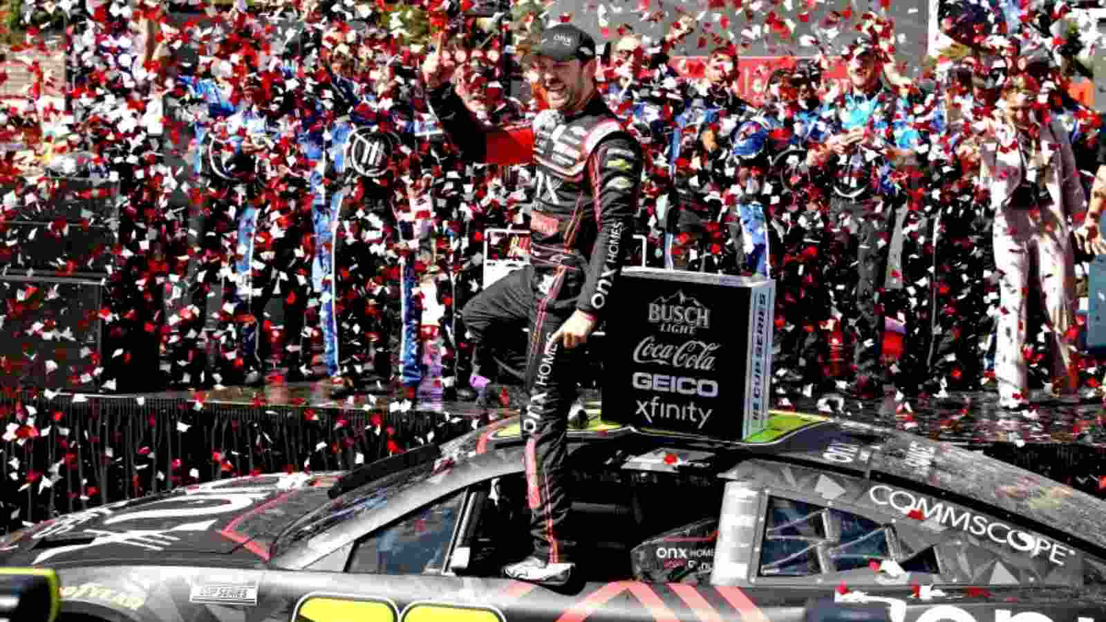 ‘We’re going to be stronger than right now,’ Daniel Suarez is hopeful about going deep into the playoff as he secured his first career cup race win, at Sonoma