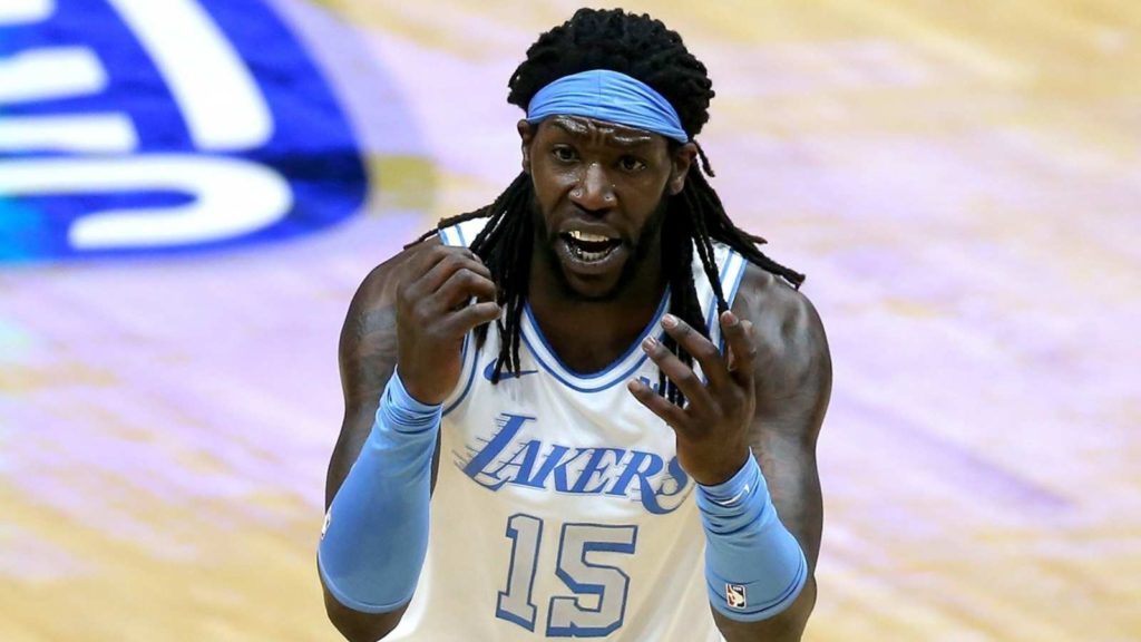 Montrezl Harrell with the Lakers in 2020