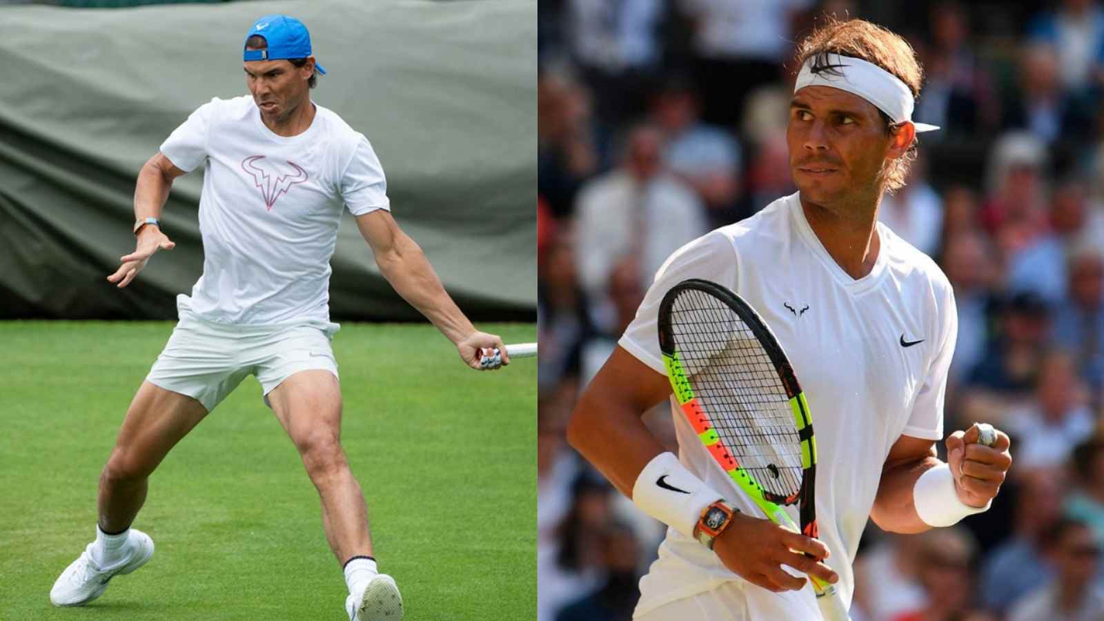 Rafael Nadal gets his first taste of grass courts in almost three years, will make a final Wimbledon call in the coming days