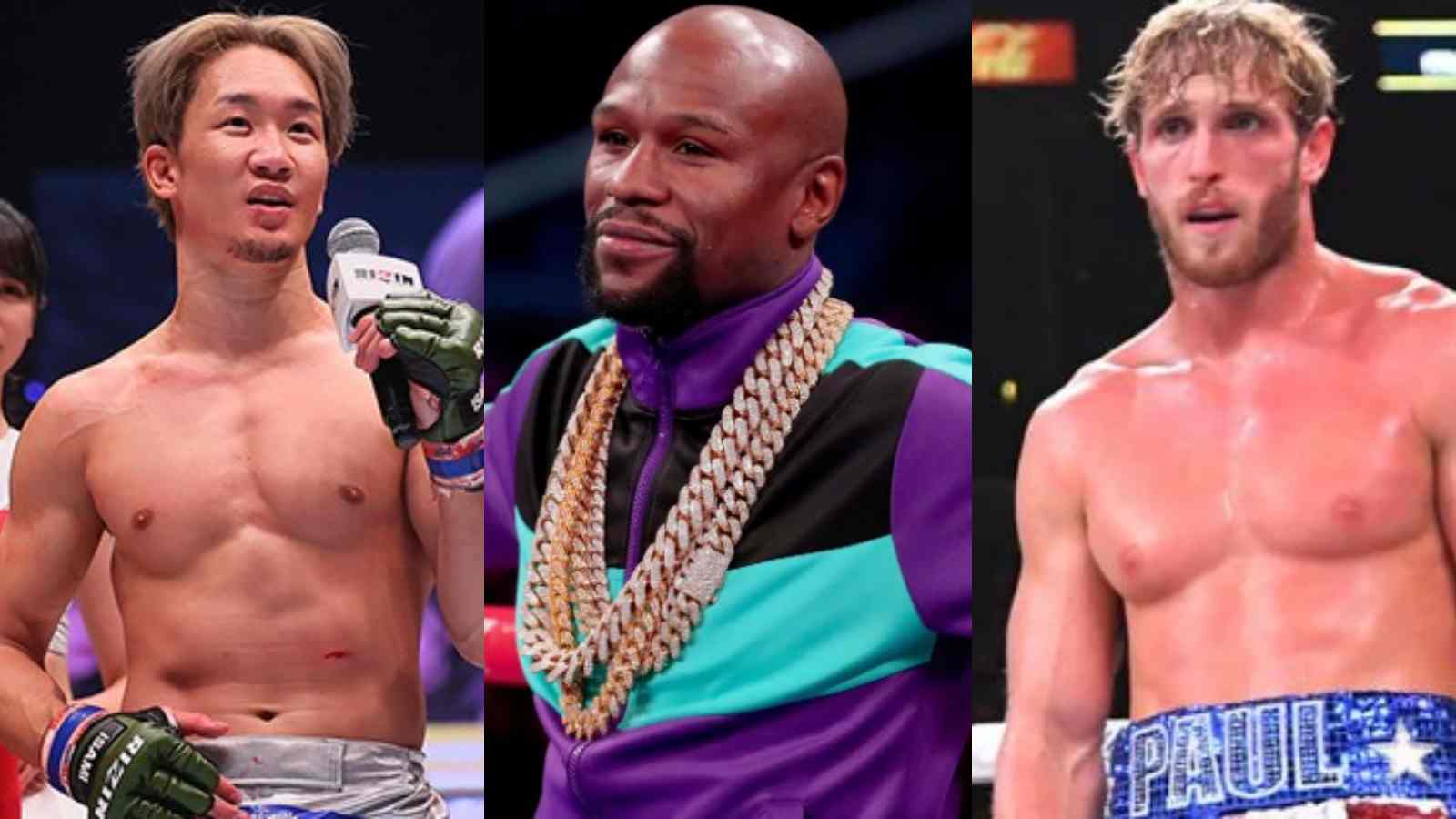 Floyd Mayweather humiliates Logan Paul while announcing his triumphant return to exhibition boxing against RIZIN”s Mikuru Asukara