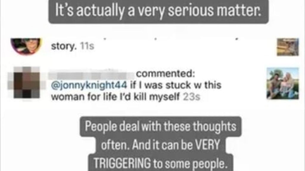 Brittany Mahomes hate comment