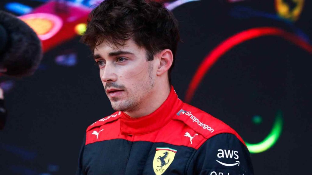 Ferrari driver Charles Leclerc