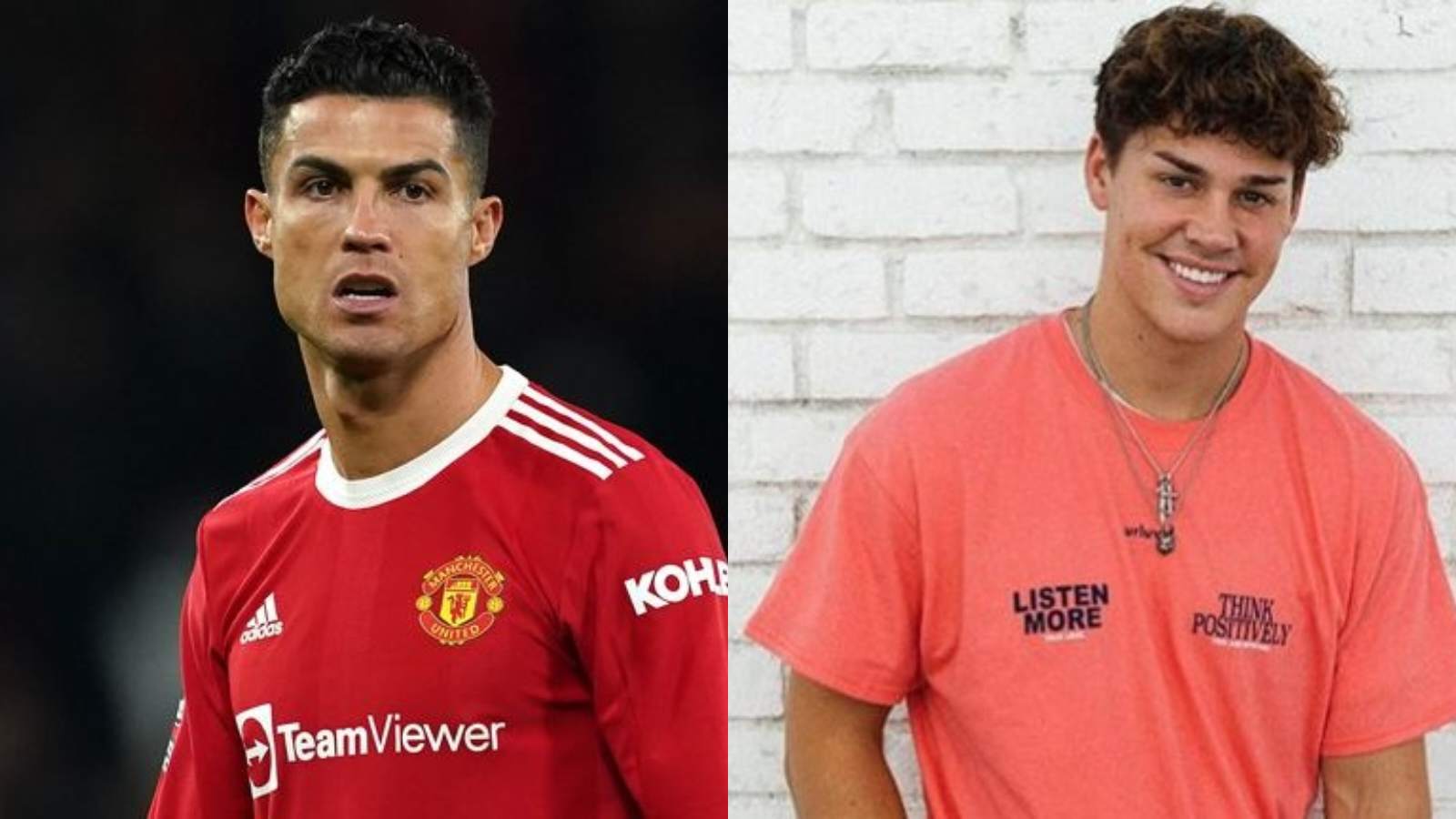 “Cristiano Ronaldo is my all-time idol” – Tik Tok sensation Noah Beck calls Manchester United his favourite club