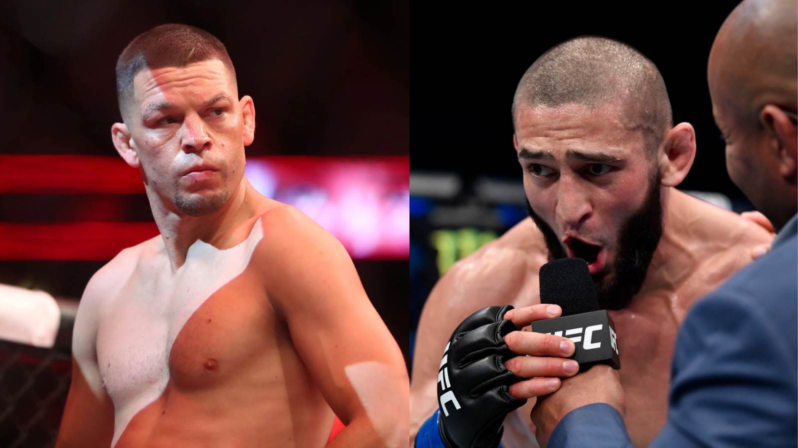 “He won’t be the same Diaz” – Khamzat Chimaev claims “skinny boy” Nate Diaz is terrified of fighting him