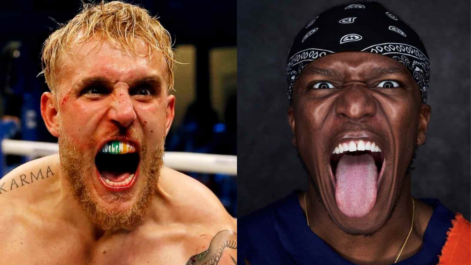 “F*CK Jake Paul” KSI gets the crowd riled up against his rival Jake Paul at the legendary Wembley Stadium