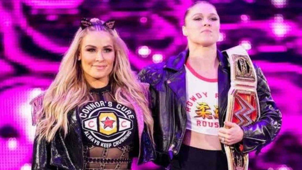 Natalya and Ronda Rousey