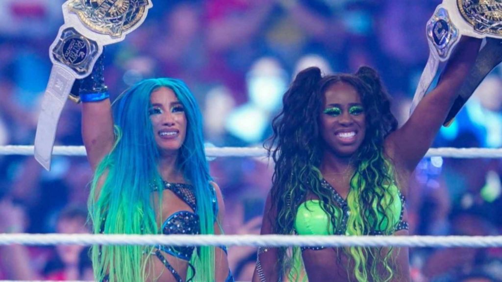 Sasha Banks and Naomi