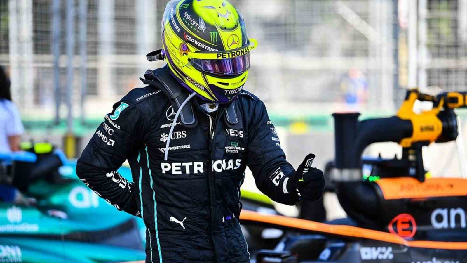 Mercedes admit to pushing Lewis Hamilton’s Baku setup ‘too far’