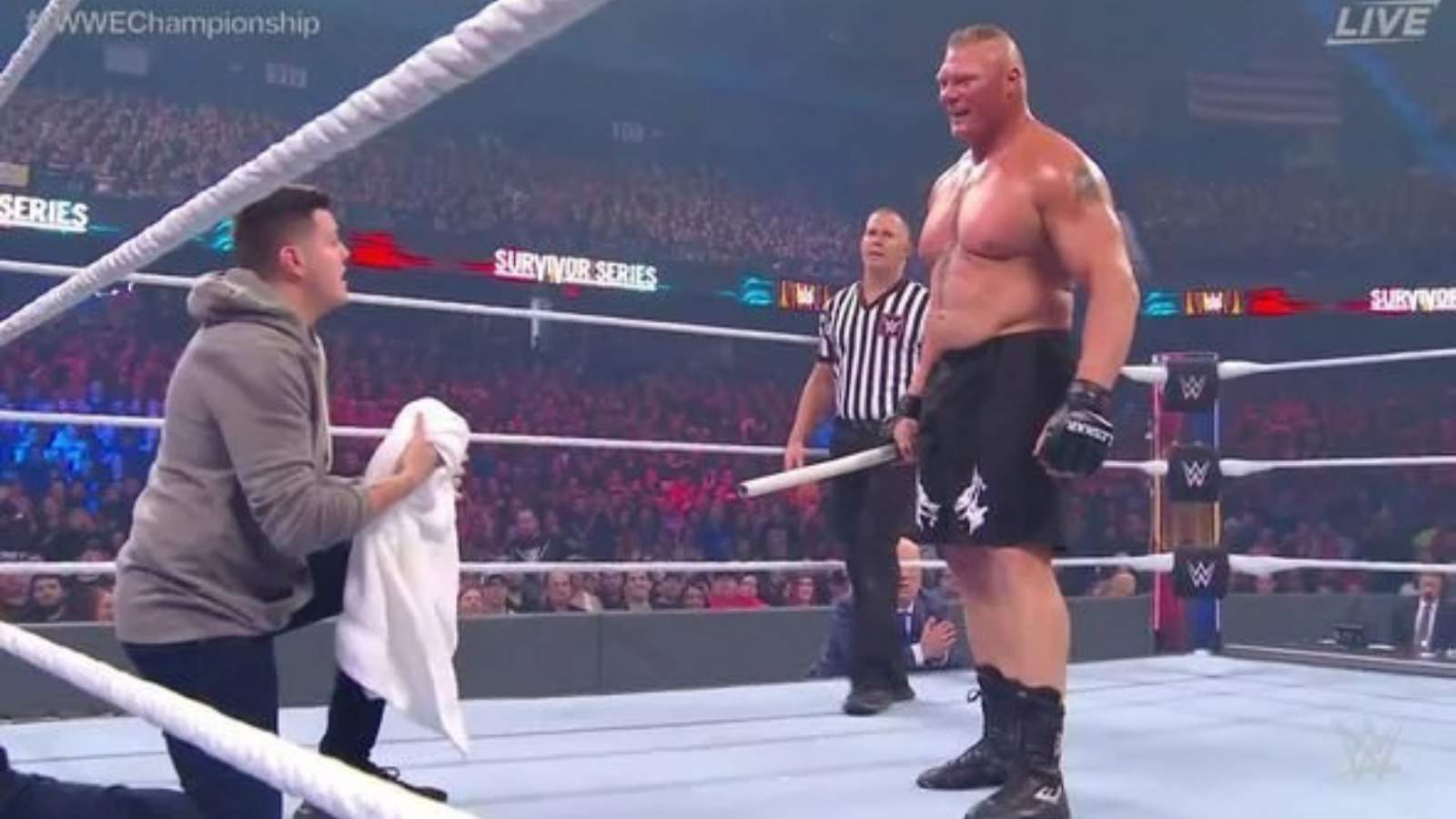 “Everything started to evolve after that night” – When Dominik Mysterio surprised Brock Lesnar with a double 619