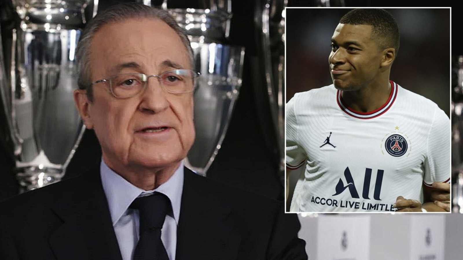 “Pressure made him change his circumstances”- Real Madrid’s President Florentino Perez believes Kylian Mbappe didn’t betray the Los Blancos