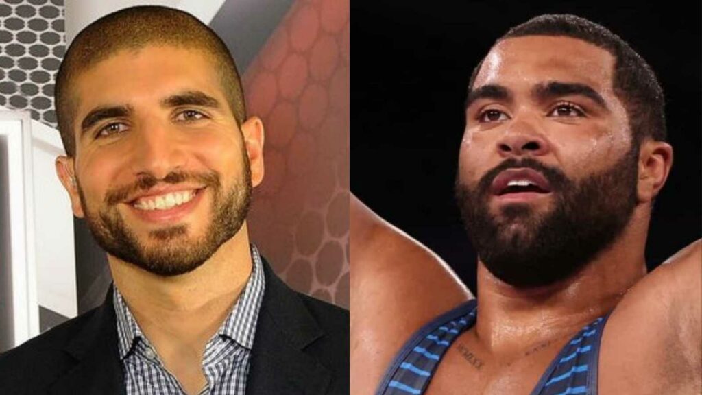 Ariel Helwani and Gable Stevenson 