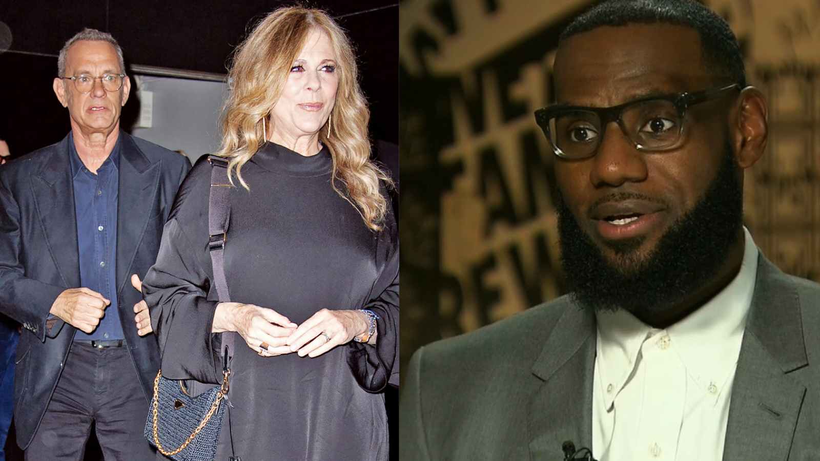 “What the f**k happened to personal space?” LeBron James on Tom Hanks’ wife Rita Wilson being ‘trampled over’ by bully-media