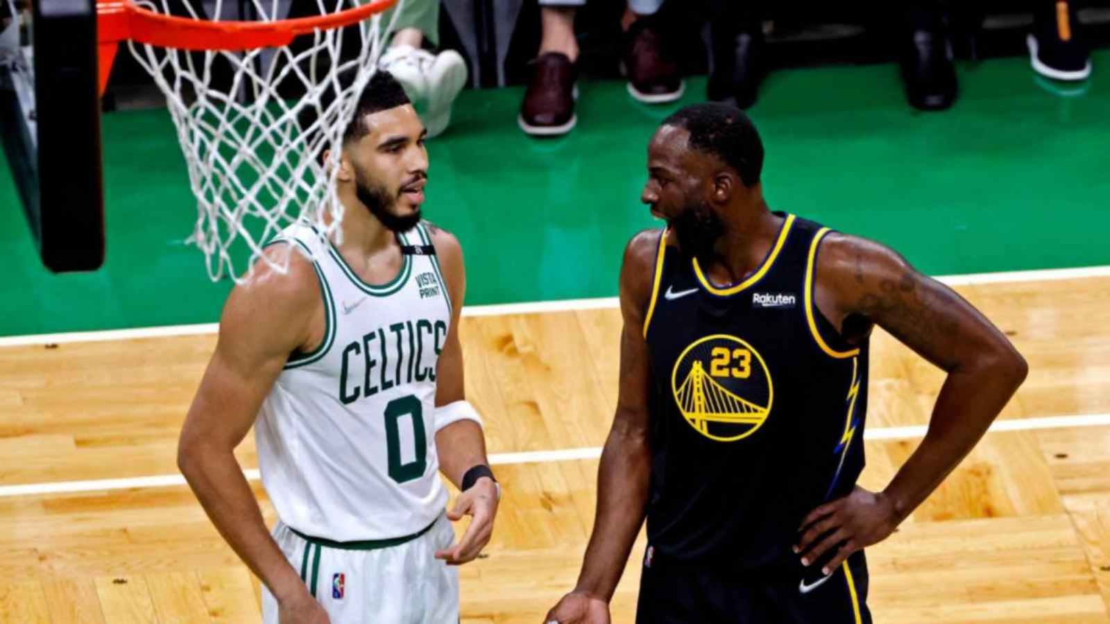 “Don’t let this loss affect you… you’re a star” Draymond Green and Jayson Tatum share heartwarming moment after Finals’ Game 6