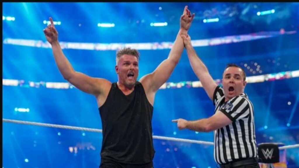 Pat McAfee at WrestleMania 38