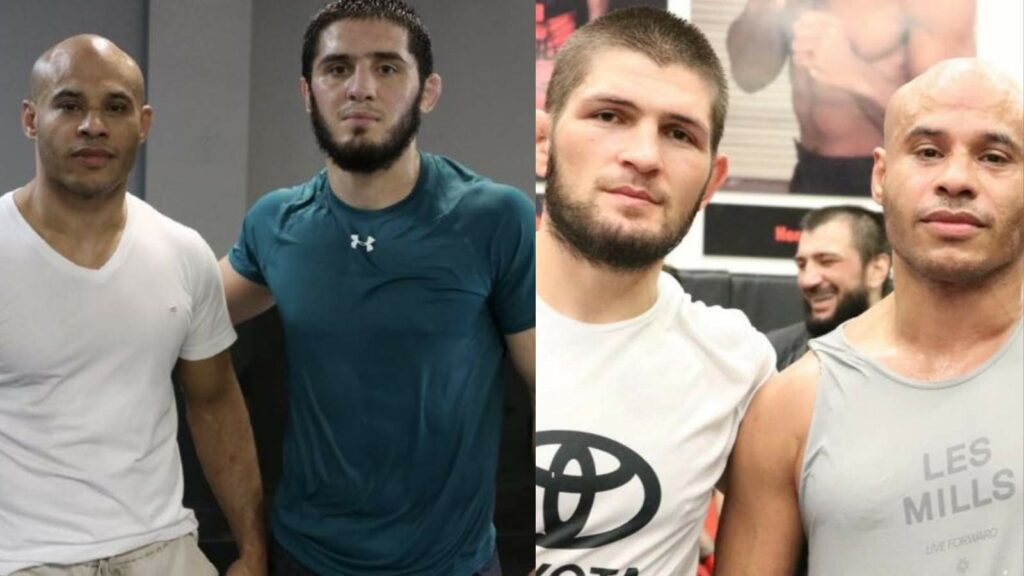 Ali Abdelaziz islam makhachev  khabib nurmagomedov