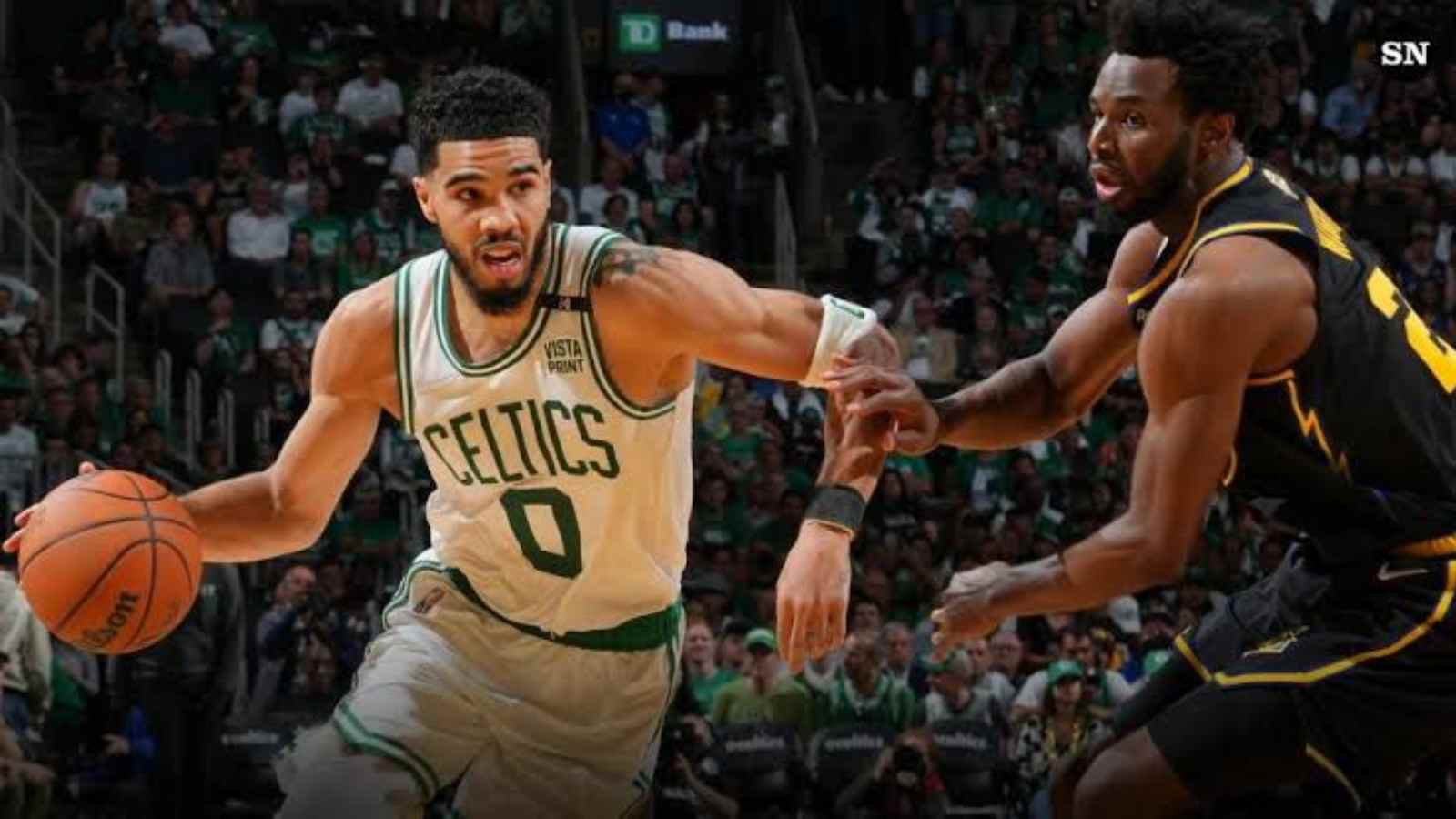 “Andrew Wiggins snatched his soul” Kendrick Perkins destroys Jayson Tatum after being PUNKED by Warriors stud in NBA Finals 